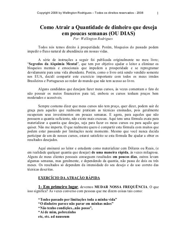 Dinheiro Os Segredos De Quem Tem Pdf